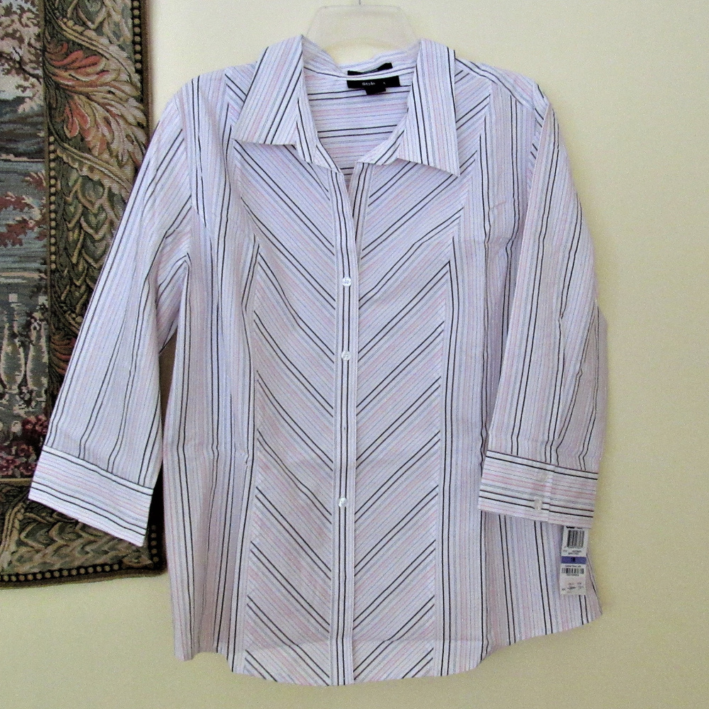NWT Style & Co Stretch Shirt Plus size 18